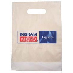 2.5 Mil Frosted Die Cut Bag (12"x15"+3")