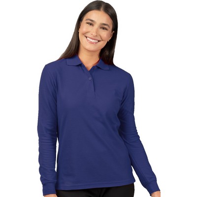 Ladies' Soft Touch Long Sleeve Polo